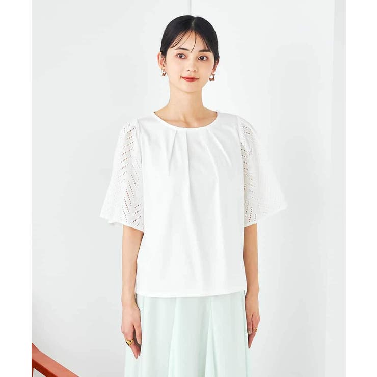 リーフレーススリーブトップス | a.v.v【WOMEN】 | 詳細画像21 