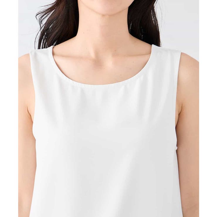 【イージーケア】ラウンドヘムロングタンクトップ | a.v.v【WOMEN】 | 詳細画像18 