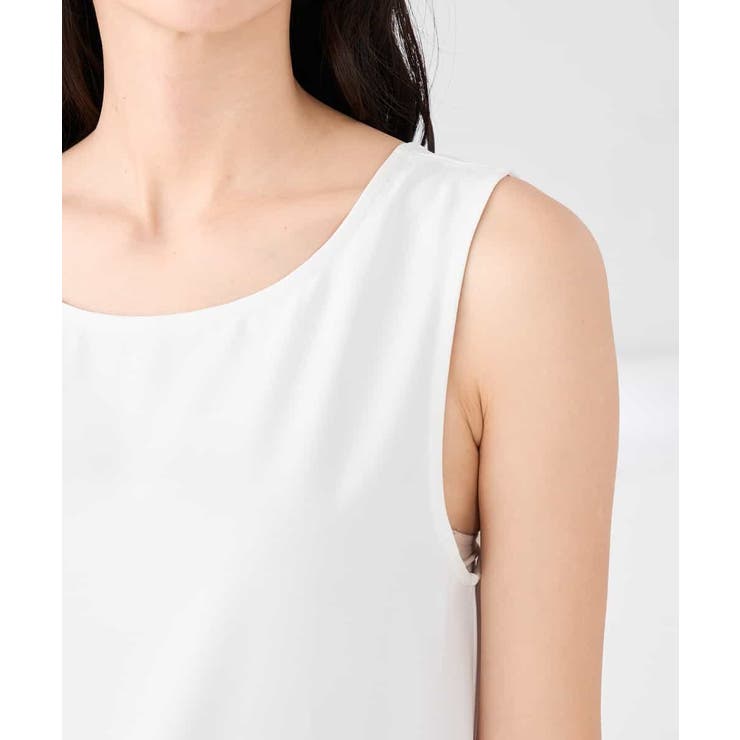 【イージーケア】ラウンドヘムロングタンクトップ | a.v.v【WOMEN】 | 詳細画像19 