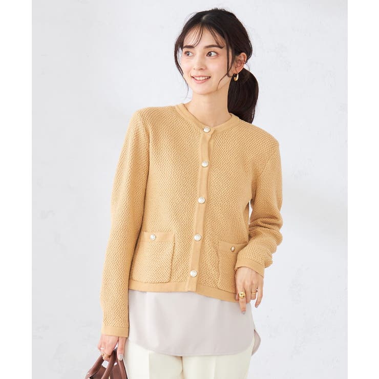 【イージーケア】ラウンドヘムロングタンクトップ | a.v.v【WOMEN】 | 詳細画像3 