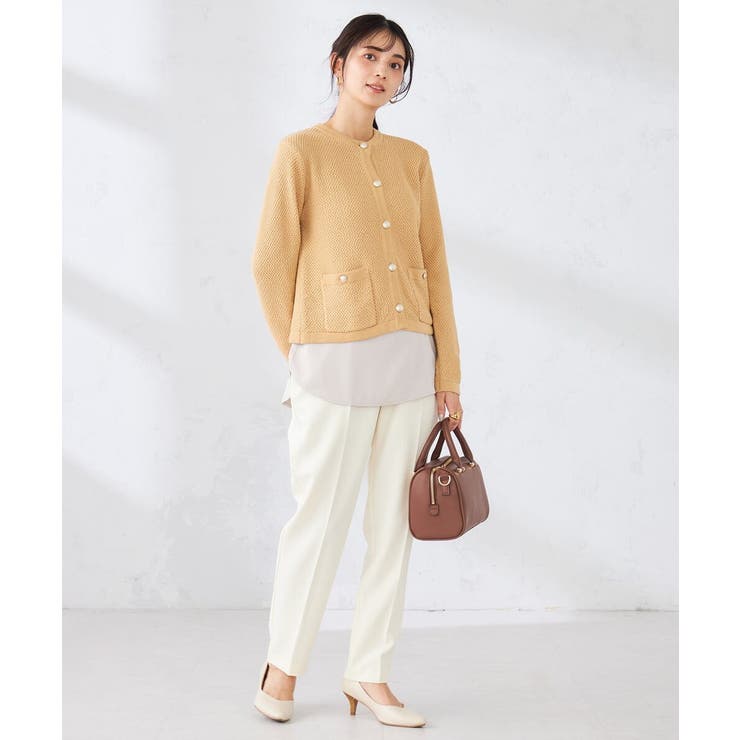 【イージーケア】ラウンドヘムロングタンクトップ | a.v.v【WOMEN】 | 詳細画像5 