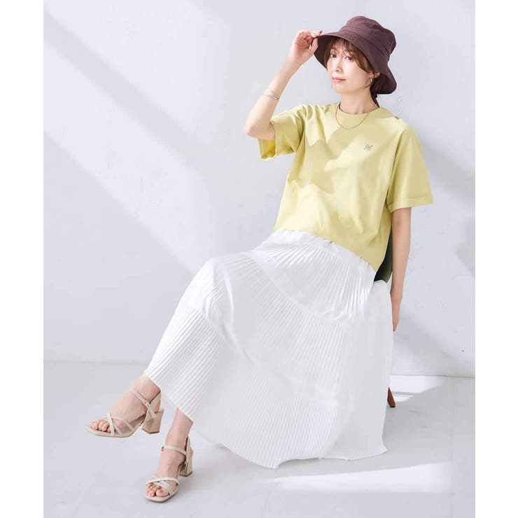 大人のクロップド刺繍Tシャツ【UVカット・接触冷感】 | a.v.v【WOMEN】 | 詳細画像10 