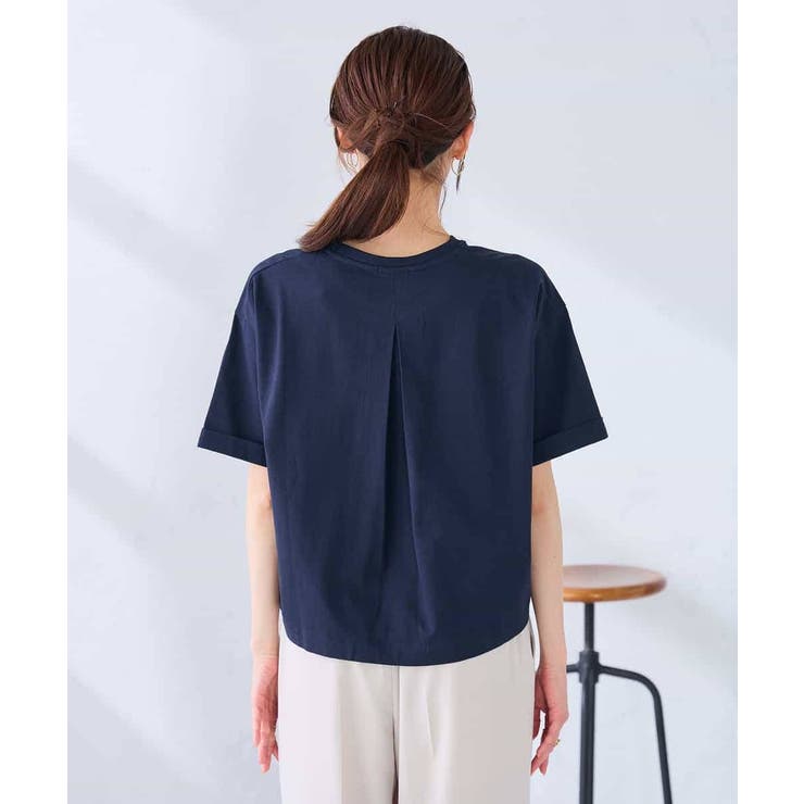 大人のクロップド刺繍Tシャツ【UVカット・接触冷感】 | a.v.v【WOMEN】 | 詳細画像44 
