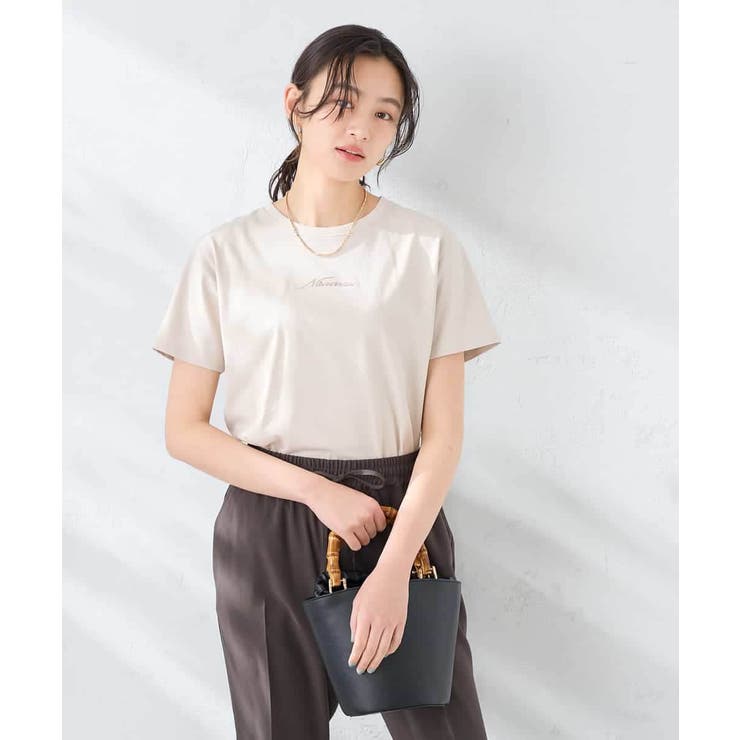 【UVカット/接触冷感】コンパクトロゴTシャツ | a.v.v【WOMEN】 | 詳細画像15 