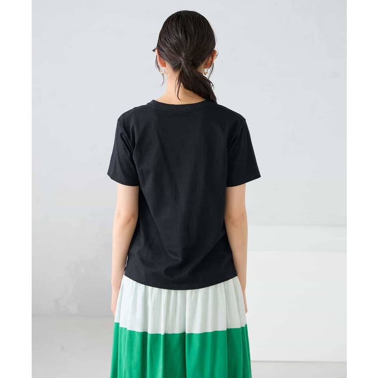 【UVカット/接触冷感】コンパクトロゴTシャツ | a.v.v【WOMEN】 | 詳細画像5 