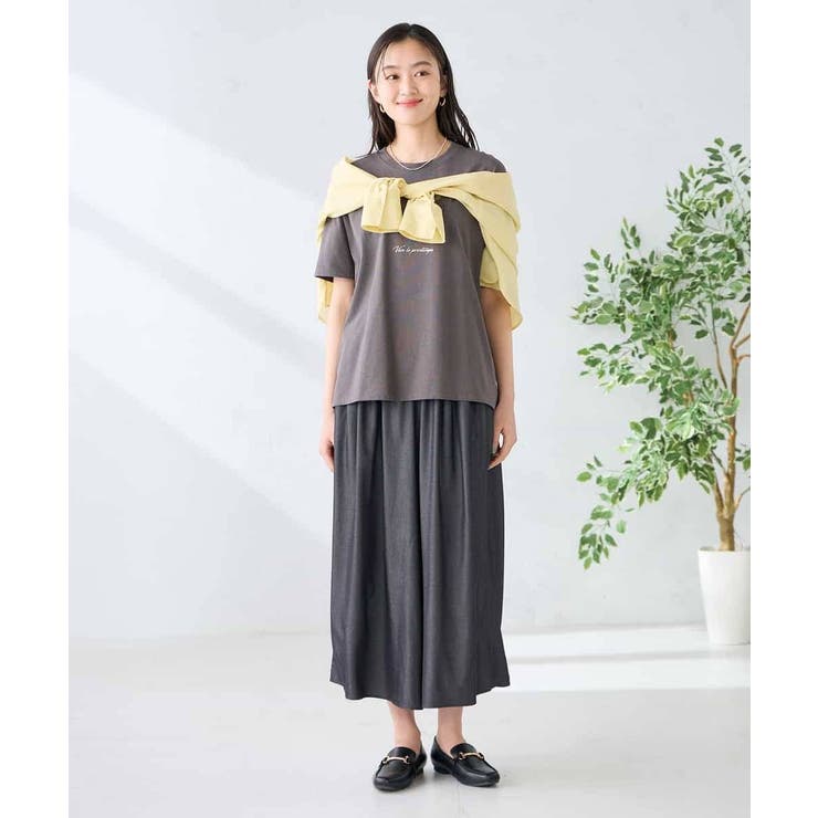 【UVカット/接触冷感】ロゴTシャツ | a.v.v【WOMEN】 | 詳細画像24 