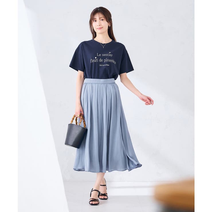 【UVカット/接触冷感】ロゴTシャツ | a.v.v【WOMEN】 | 詳細画像3 