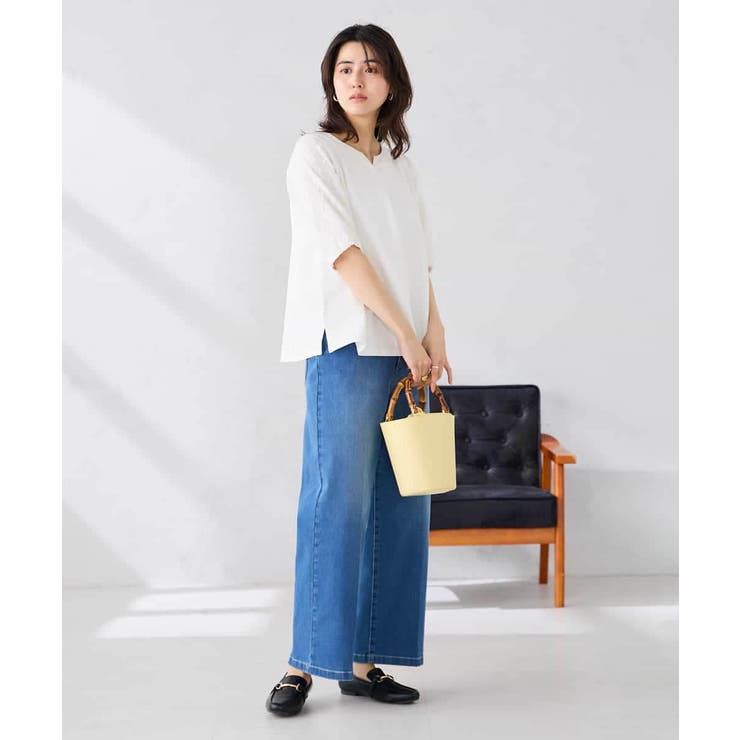 レースジャガードスリーブトップス | a.v.v【WOMEN】 | 詳細画像13 