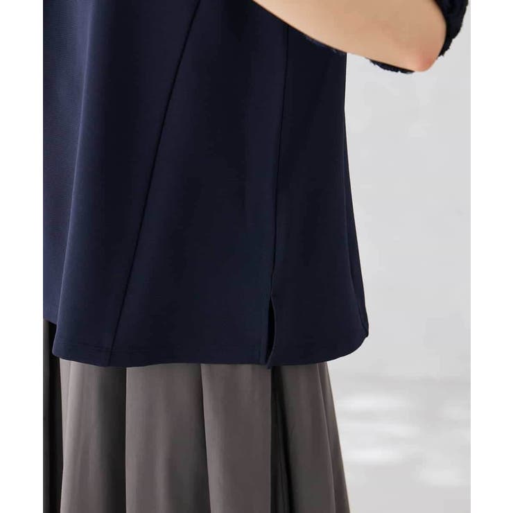 レースジャガードスリーブトップス | a.v.v【WOMEN】 | 詳細画像22 