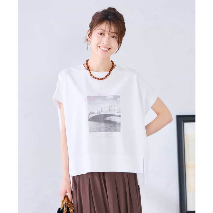 ゆるプリントTシャツ | a.v.v【WOMEN】 | 詳細画像9 