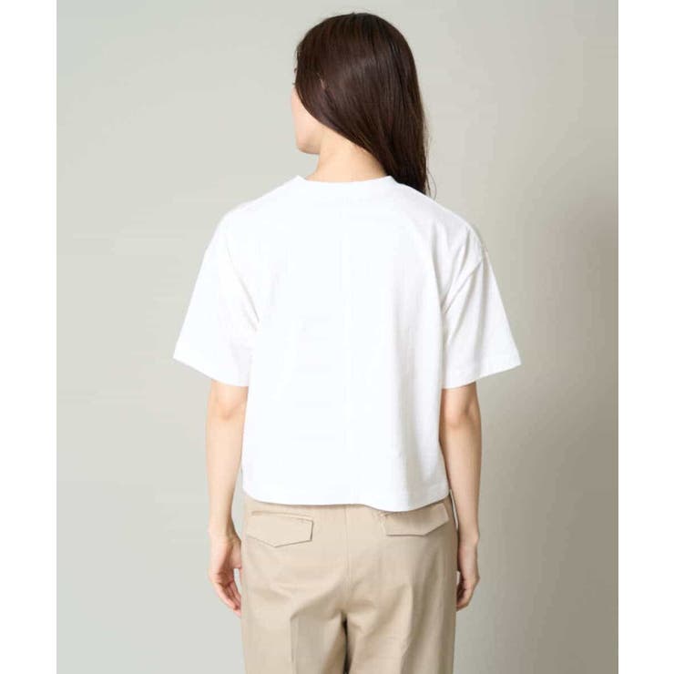 クロップドロゴTシャツ | a.v.v【WOMEN】 | 詳細画像31 