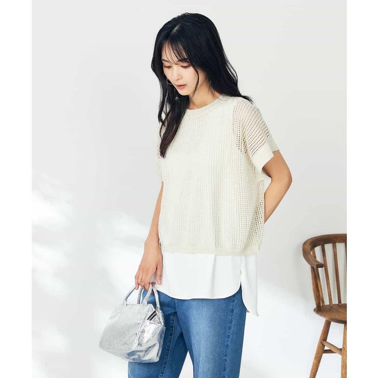 ラウンドヘムロングタンクトップ | a.v.v【WOMEN】 | 詳細画像1 