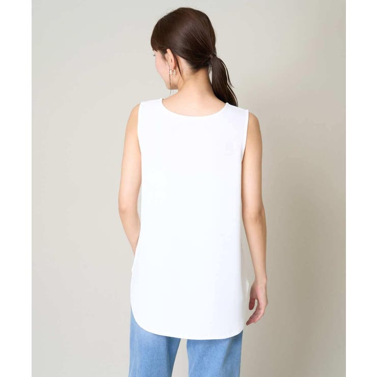ラウンドヘムロングタンクトップ | a.v.v【WOMEN】 | 詳細画像12 