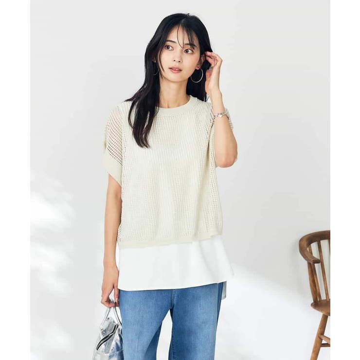 ラウンドヘムロングタンクトップ | a.v.v【WOMEN】 | 詳細画像3 