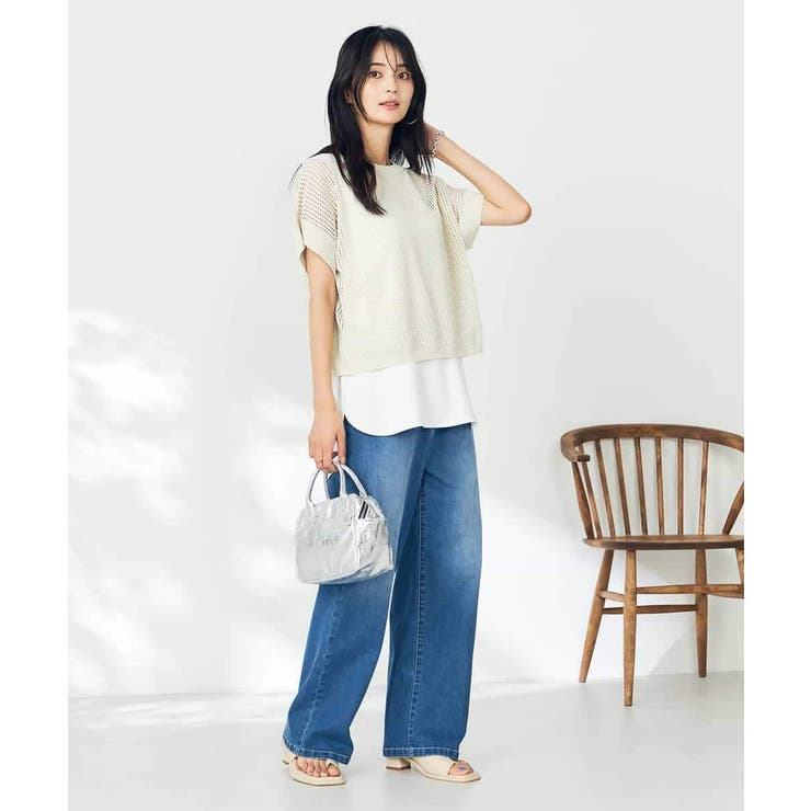 ラウンドヘムロングタンクトップ | a.v.v【WOMEN】 | 詳細画像5 