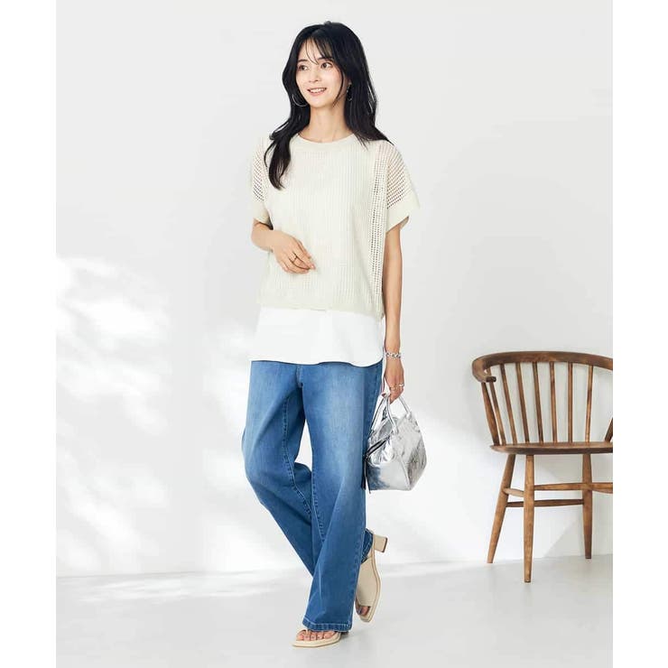 ラウンドヘムロングタンクトップ | a.v.v【WOMEN】 | 詳細画像7 