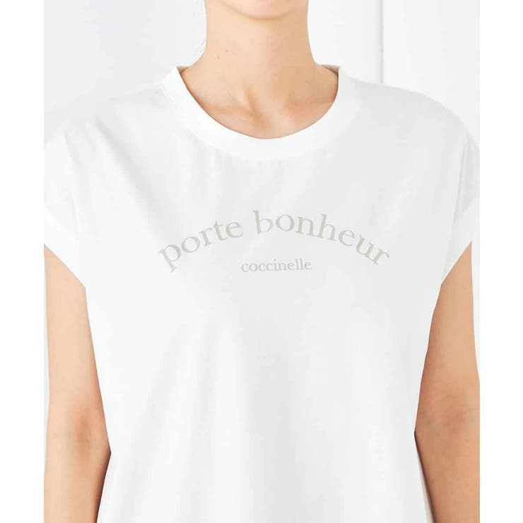 【コットン100%】フレンチスリーブロゴTシャツ | a.v.v【WOMEN】 | 詳細画像36 