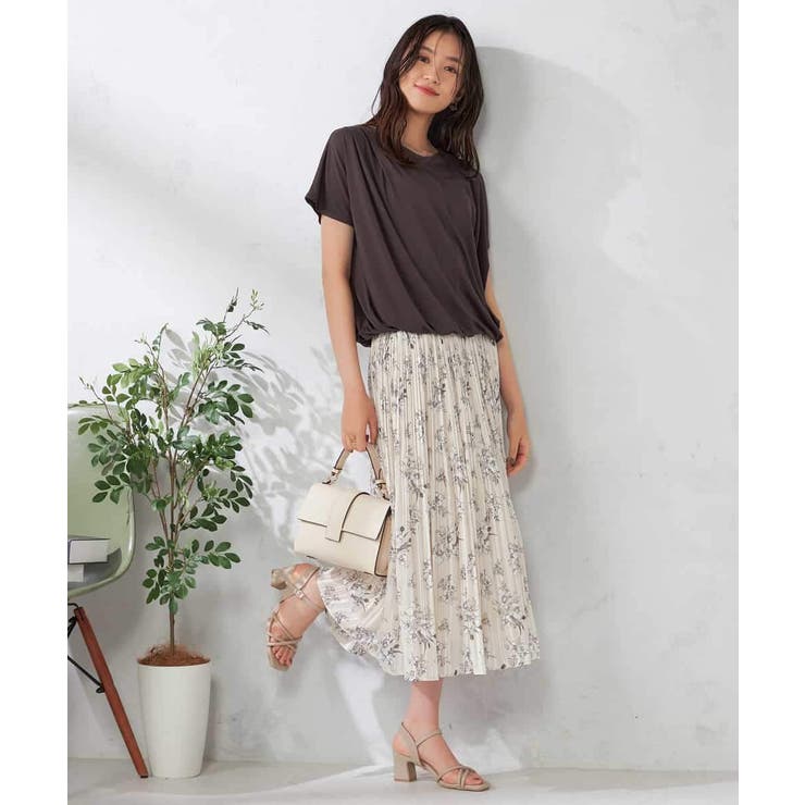 【接触冷感/UVカット/吸水速乾】ドロストヘムカットソー | a.v.v【WOMEN】 | 詳細画像10 