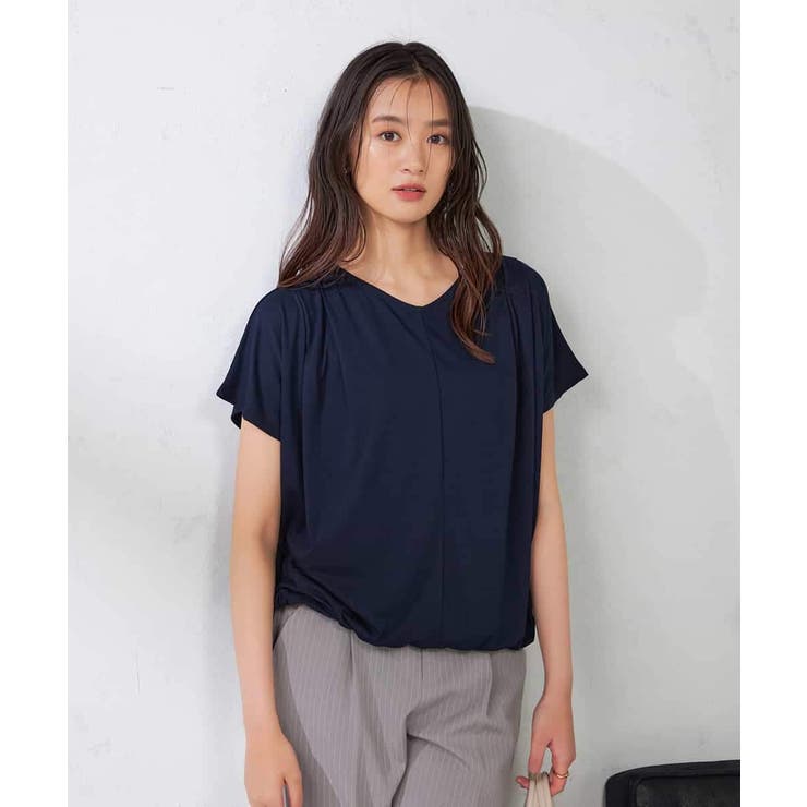 【接触冷感/UVカット/吸水速乾】ドロストヘムカットソー | a.v.v【WOMEN】 | 詳細画像11 