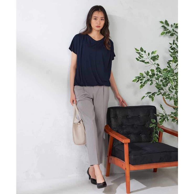 【接触冷感/UVカット/吸水速乾】ドロストヘムカットソー | a.v.v【WOMEN】 | 詳細画像13 