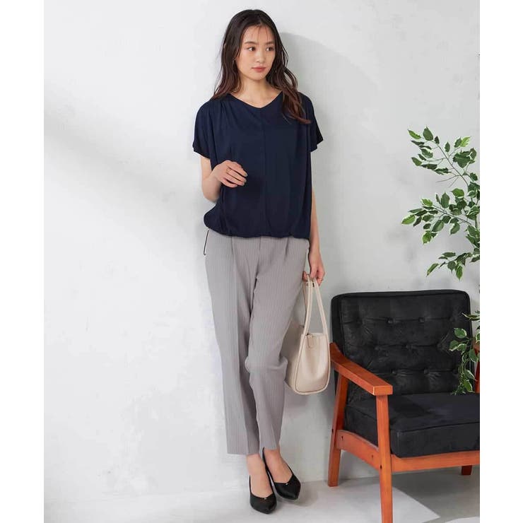 【接触冷感/UVカット/吸水速乾】ドロストヘムカットソー | a.v.v【WOMEN】 | 詳細画像15 