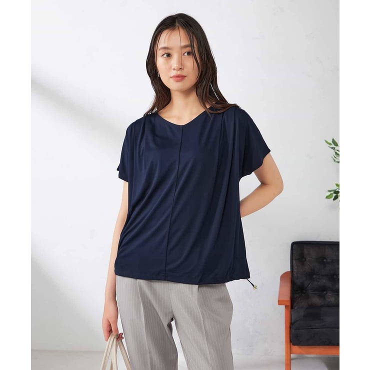 【接触冷感/UVカット/吸水速乾】ドロストヘムカットソー | a.v.v【WOMEN】 | 詳細画像20 