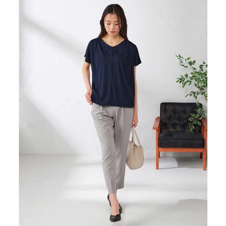 【接触冷感/UVカット/吸水速乾】ドロストヘムカットソー | a.v.v【WOMEN】 | 詳細画像21 