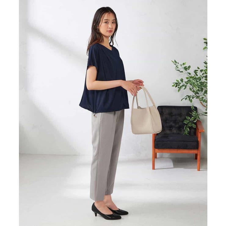 【接触冷感/UVカット/吸水速乾】ドロストヘムカットソー | a.v.v【WOMEN】 | 詳細画像24 