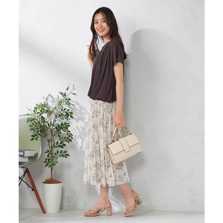 【接触冷感/UVカット/吸水速乾】ドロストヘムカットソー | a.v.v【WOMEN】 | 詳細画像8 