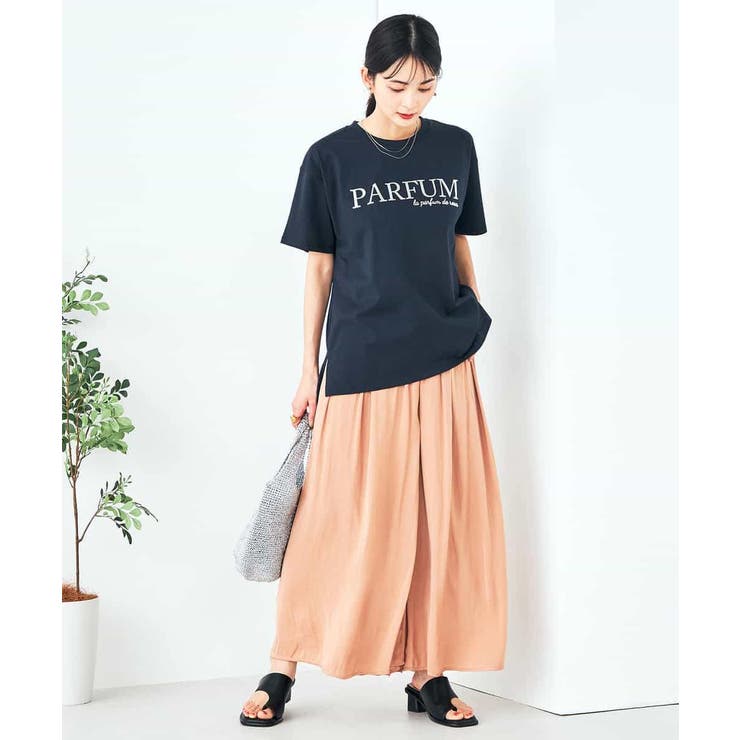 【コットン100%】大人のロゴTシャツ | a.v.v【WOMEN】 | 詳細画像14 