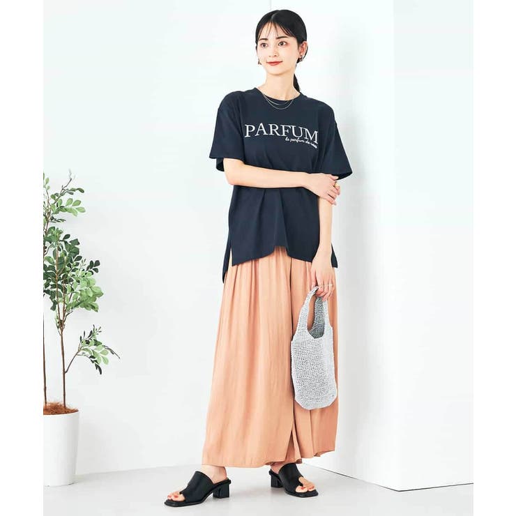 【コットン100%】大人のロゴTシャツ | a.v.v【WOMEN】 | 詳細画像16 