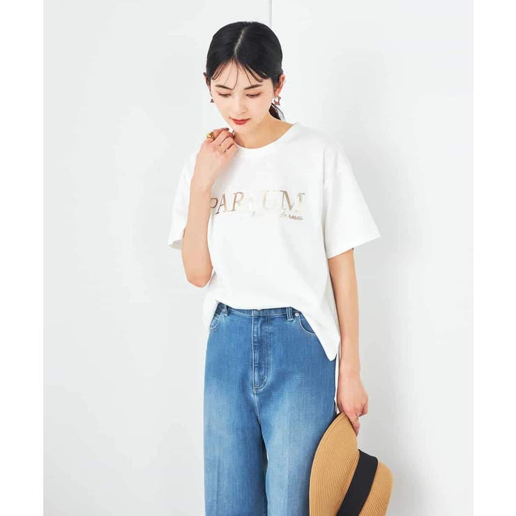 【コットン100%】大人のロゴTシャツ | a.v.v【WOMEN】 | 詳細画像17 