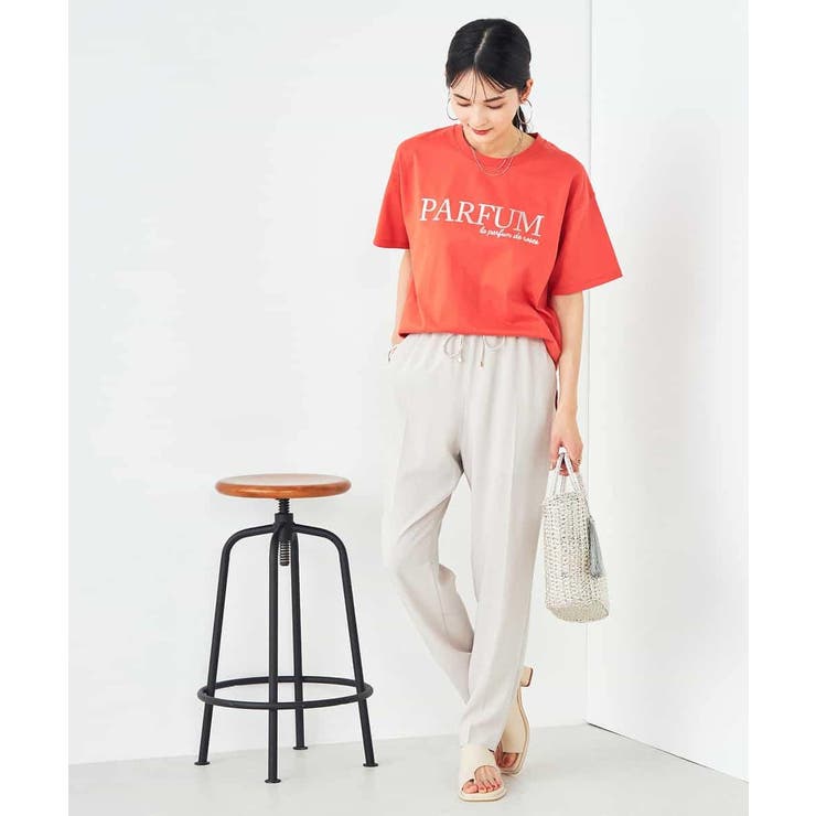 【コットン100%】大人のロゴTシャツ | a.v.v【WOMEN】 | 詳細画像7 