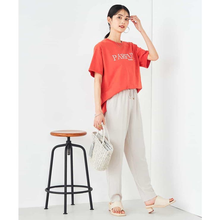 【コットン100%】大人のロゴTシャツ | a.v.v【WOMEN】 | 詳細画像8 