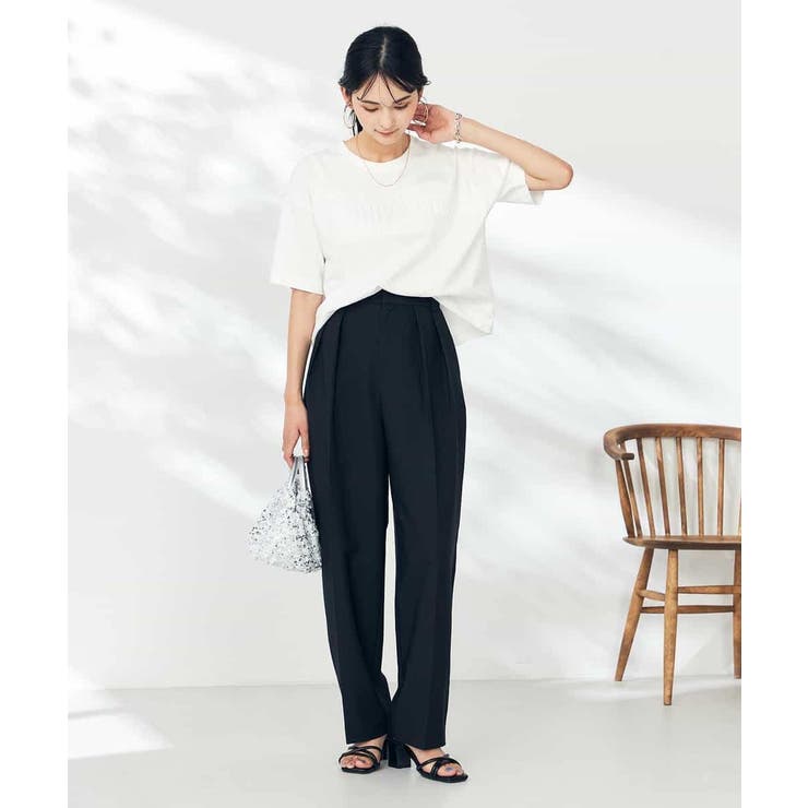 エンボスロゴクロップドTシャツ | a.v.v【WOMEN】 | 詳細画像16 