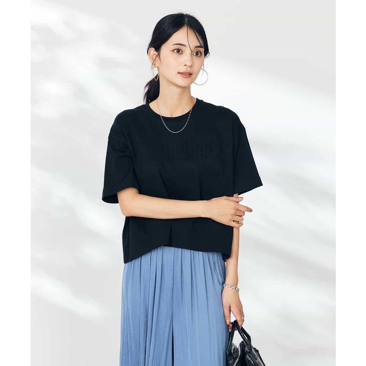 エンボスロゴクロップドTシャツ[品番：ITKW0021346]｜a.v.v