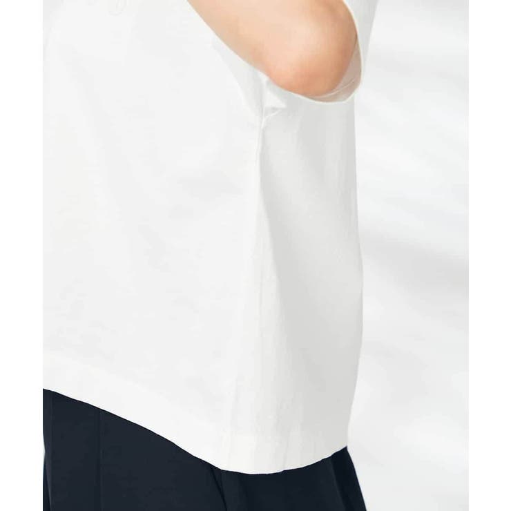 エンボスロゴクロップドTシャツ | a.v.v【WOMEN】 | 詳細画像28 