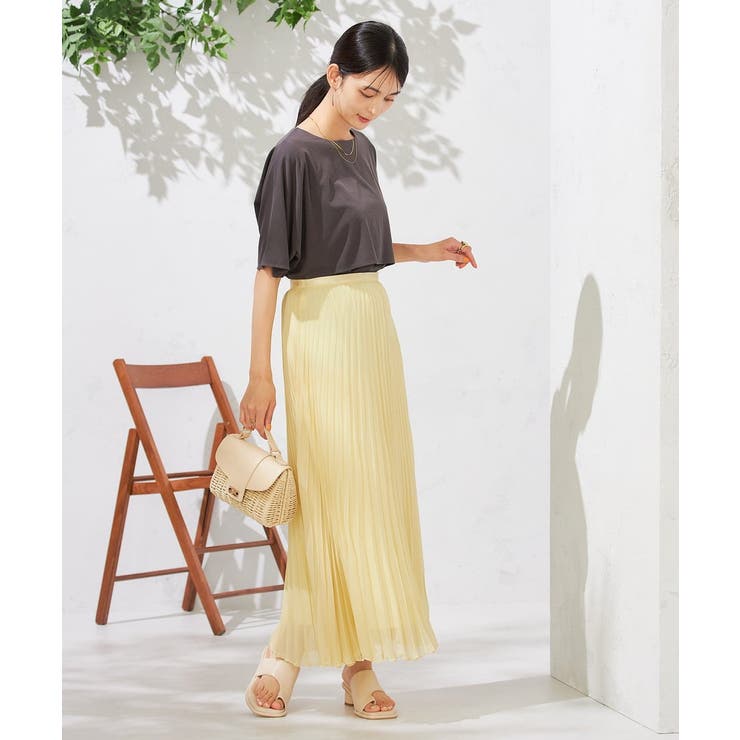 【接触冷感/UVカット】レイヤードライクカットソー | a.v.v【WOMEN】 | 詳細画像40 