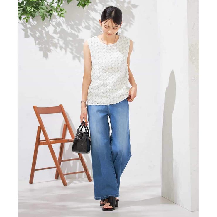 ローズチュールレーストップス | a.v.v【WOMEN】 | 詳細画像4 