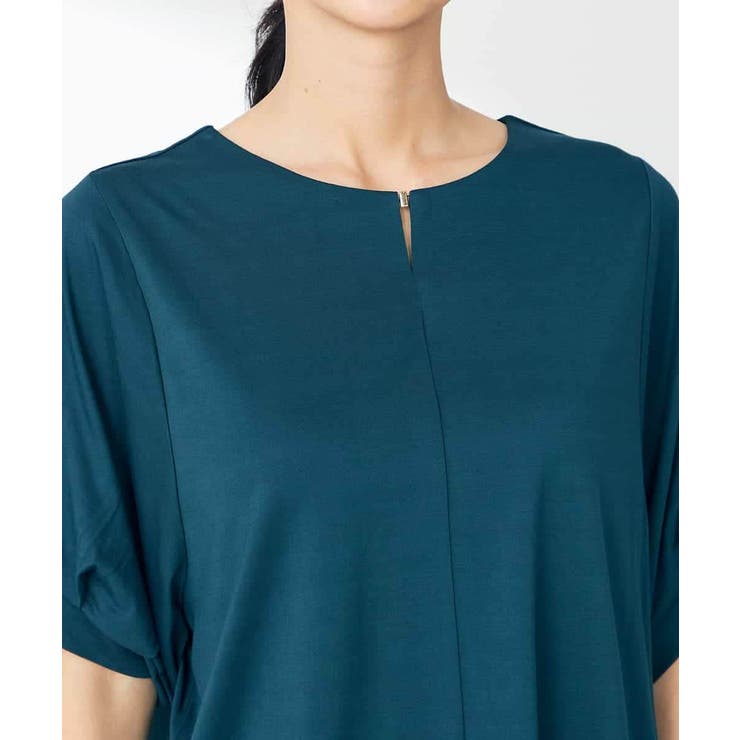 【接触冷感/UVカット/吸水速乾】チャームネックパフスリーブトップス | a.v.v【WOMEN】 | 詳細画像46 