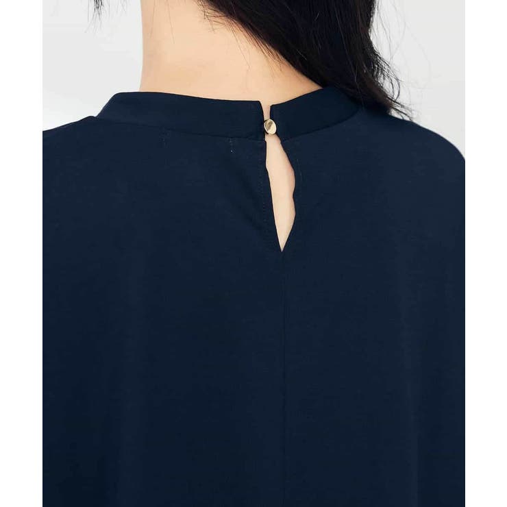 【接触冷感/速乾/UVカット】ギャザーネックフレンチスリーブカットソー | a.v.v【WOMEN】 | 詳細画像65 