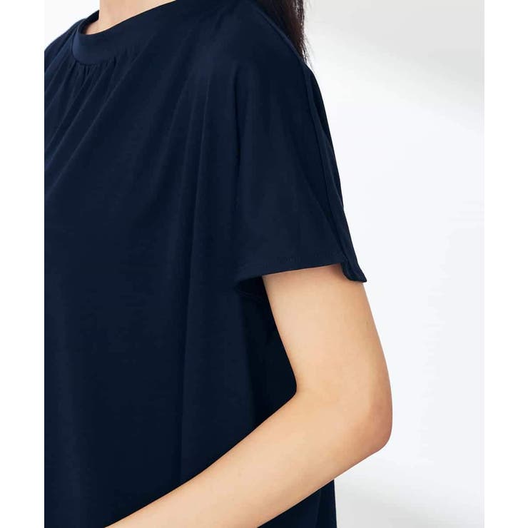 【接触冷感/速乾/UVカット】ギャザーネックフレンチスリーブカットソー | a.v.v【WOMEN】 | 詳細画像66 