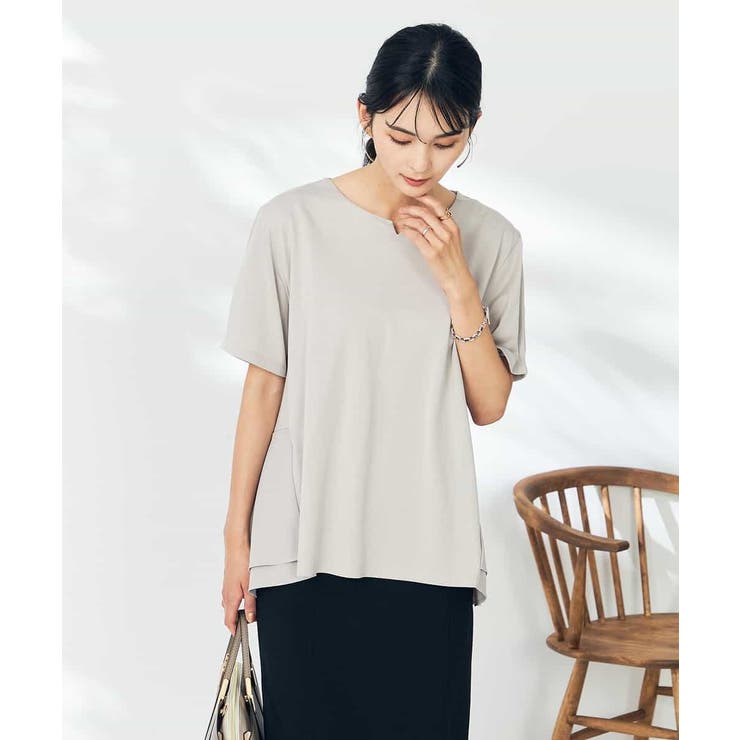 バックフレアドッキングトップス | a.v.v【WOMEN】 | 詳細画像13 