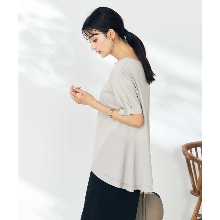 バックフレアドッキングトップス | a.v.v【WOMEN】 | 詳細画像15 