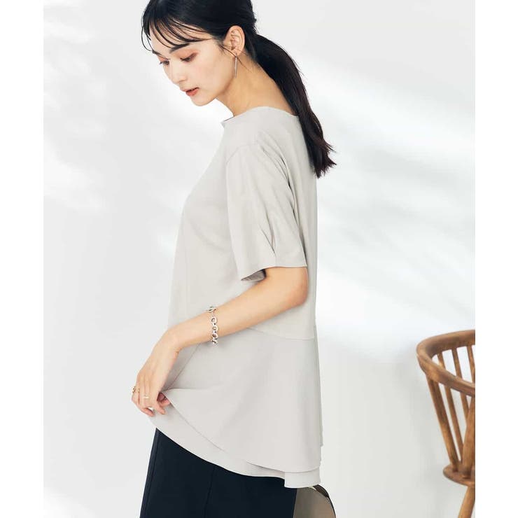 バックフレアドッキングトップス | a.v.v【WOMEN】 | 詳細画像16 