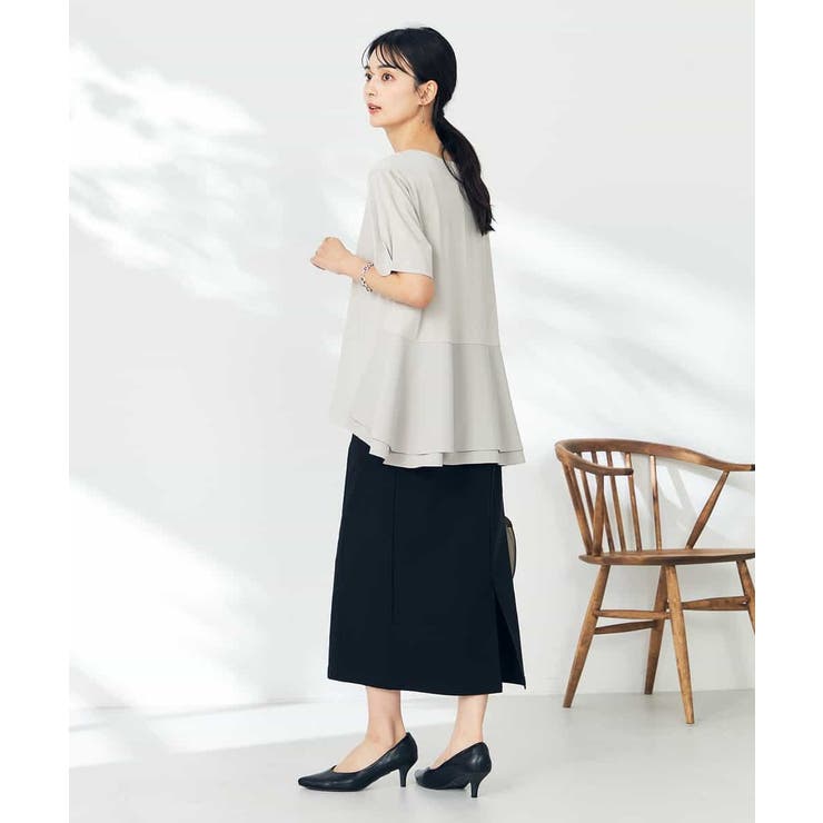 バックフレアドッキングトップス | a.v.v【WOMEN】 | 詳細画像22 