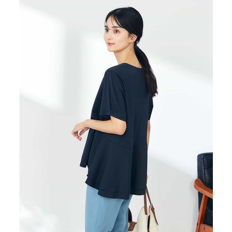 バックフレアドッキングトップス | a.v.v【WOMEN】 | 詳細画像3 