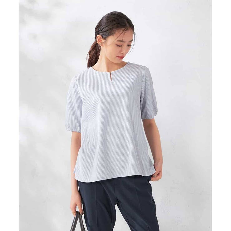 チャームネックサッカートップス | a.v.v【WOMEN】 | 詳細画像1 