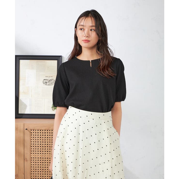 チャームネックサッカートップス | a.v.v【WOMEN】 | 詳細画像10 