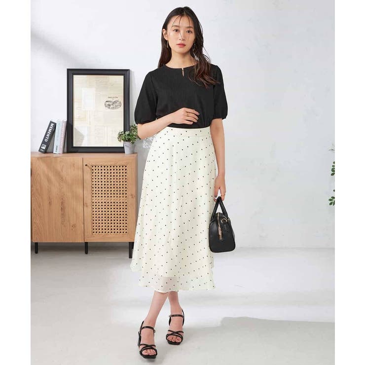 チャームネックサッカートップス | a.v.v【WOMEN】 | 詳細画像13 